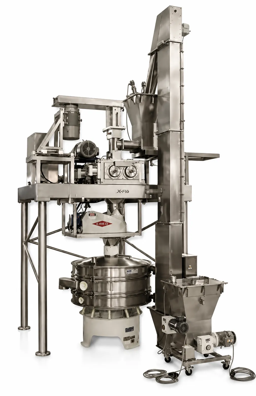 Roll compaction dry granulation equipment at D&A Granulation, Lakewood NJ